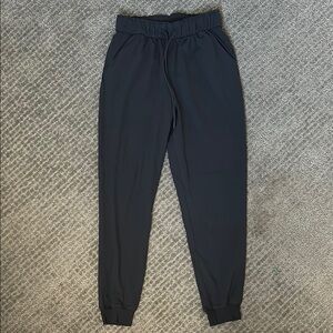 LuluLemon High-Waisted Black Jogger